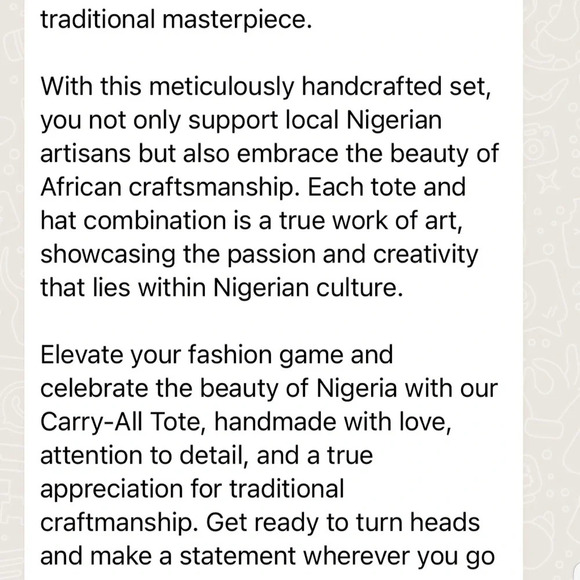 Vintage 💕Kweenzyafrik Ankara printed handmade Keimie Carry all Tote hat … - Picture 12 of 16